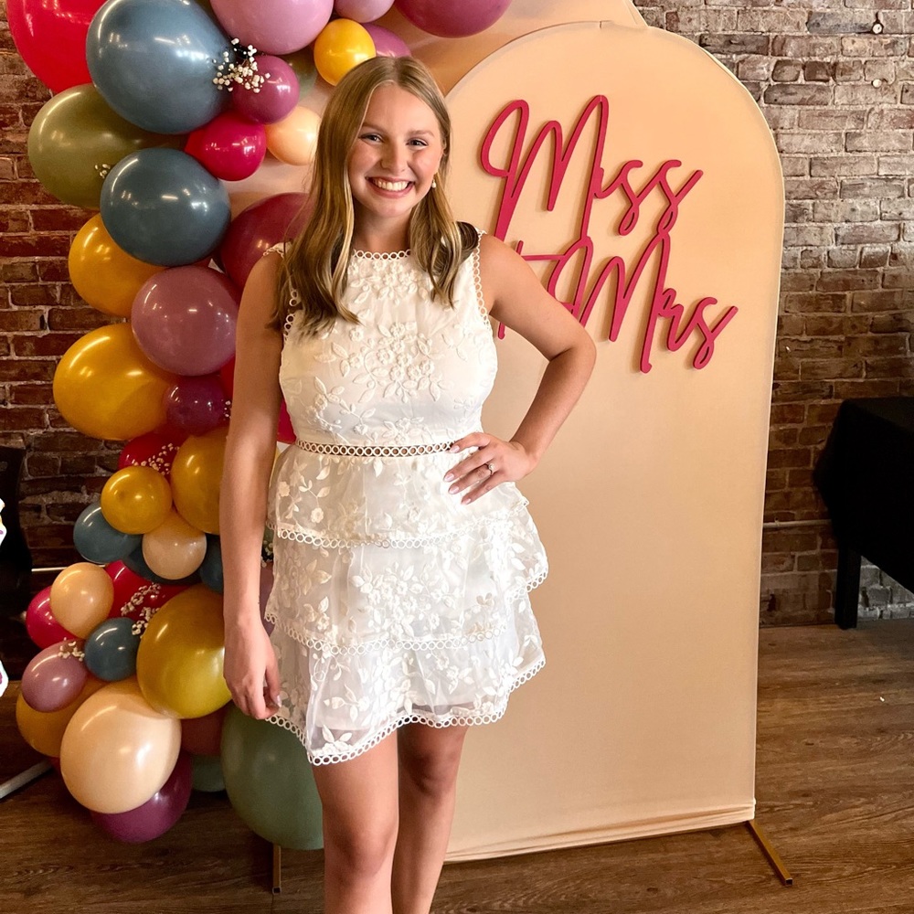 White dress